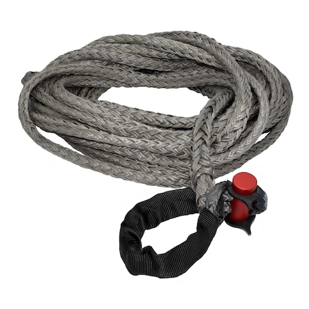 Lockjaw 9/16 in. x 50 ft. 13,166 lbs. WLL. LockJaw Synthetic Winch Line Extension w/Integrated Shackle 21-0563050